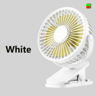 P8 USB Small Handheld Rechargeable Clip Fan