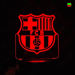 GearUP Acrylic Multicolor Night Lamp