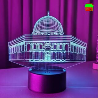 GearUP Acrylic Multicolor Night Lamp